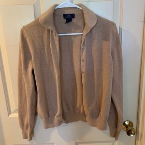 Brooks Brothers Collared Cardigan